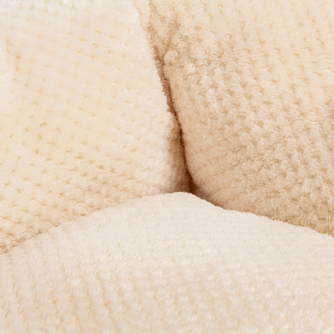 Hundeseng Cloey – Beige Waffelpiqué