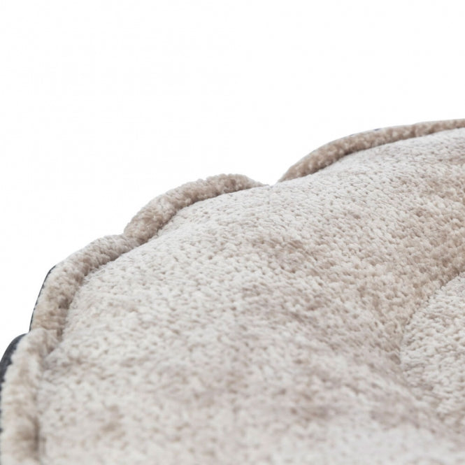 Trixie BE NORDIC Hundeseng Föhr Rund – Sort/Grå