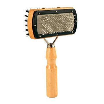 Trixie Dobbelt­sider Træbørste