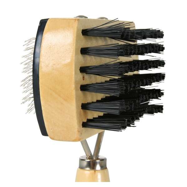 Trixie Dobbelt­sider Træbørste